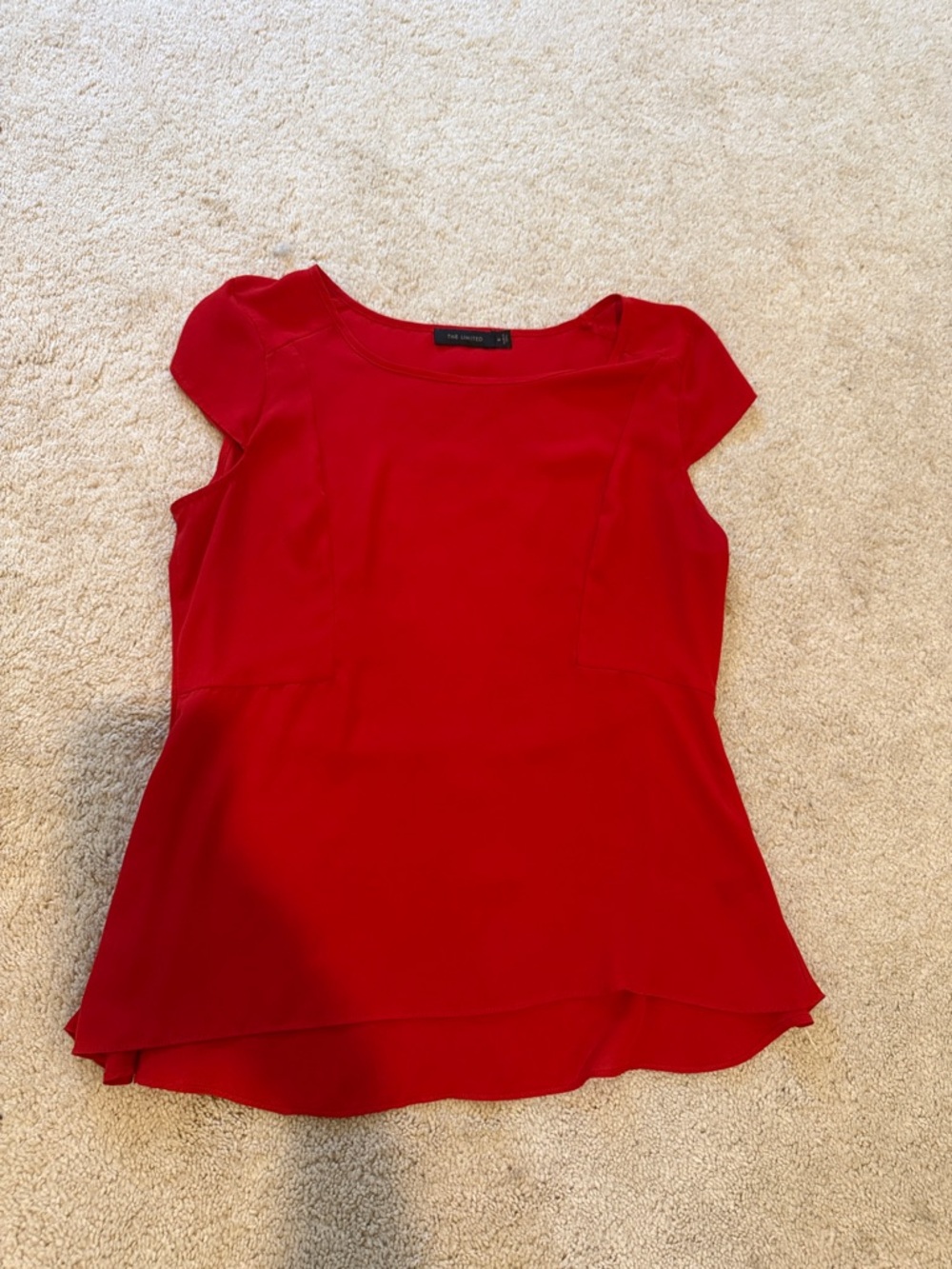 Limited Red Sheer Blouse